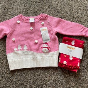 Gymboree Snowman Set